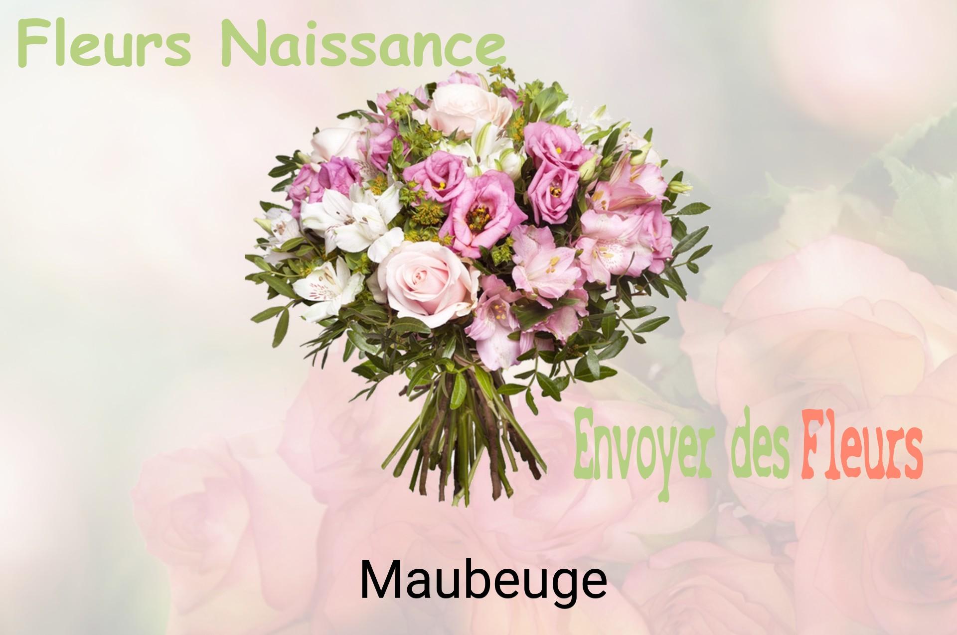 Bouquet de fleurs de naissance livré à Maubeuge